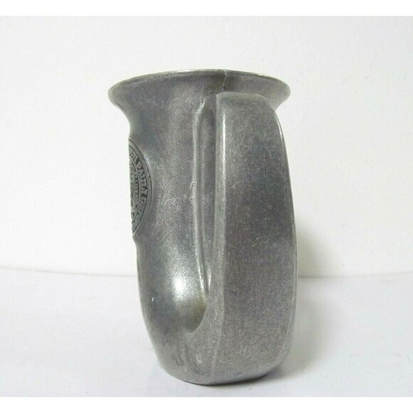 Pewtarex Horn Mug Tankard Vintage Metalware 1989 Olde Country Reproductions - Picture 10 of 11